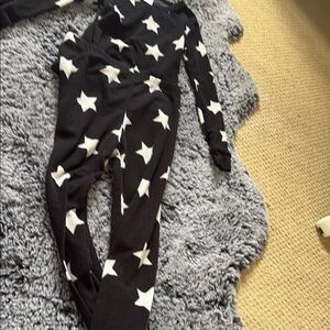 Kids Black and White Star pj